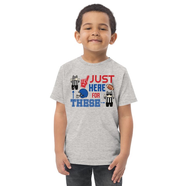American Football Cat (JUST HERE FOR THESE - touchdown signals) - Toddler T-shirt product image (1)