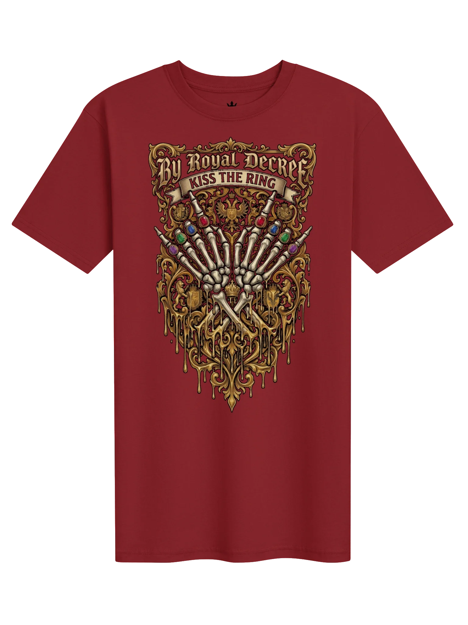 By Royal Decree - Kiss the Ring Royal Tee Red