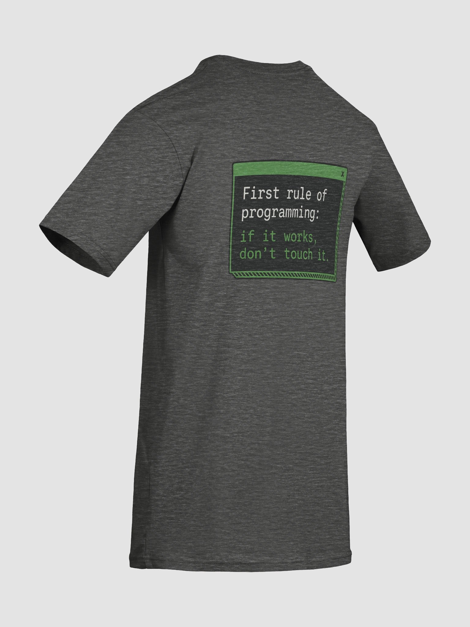 1st Rule of Programming Tee 😄 product image (53)