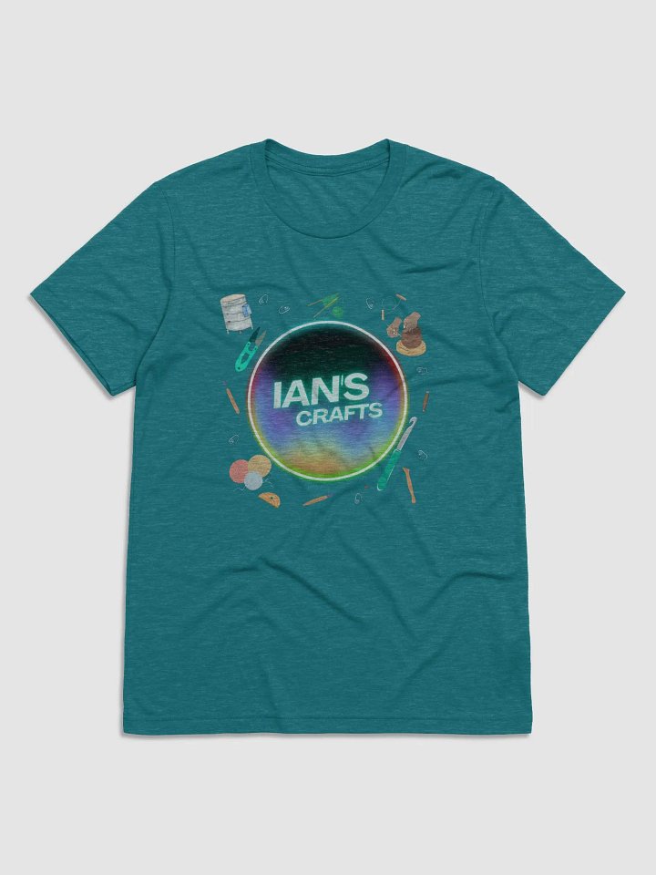 Ian's Crafts Logo Triblend Short Sleeve T-Shirt product image (46)