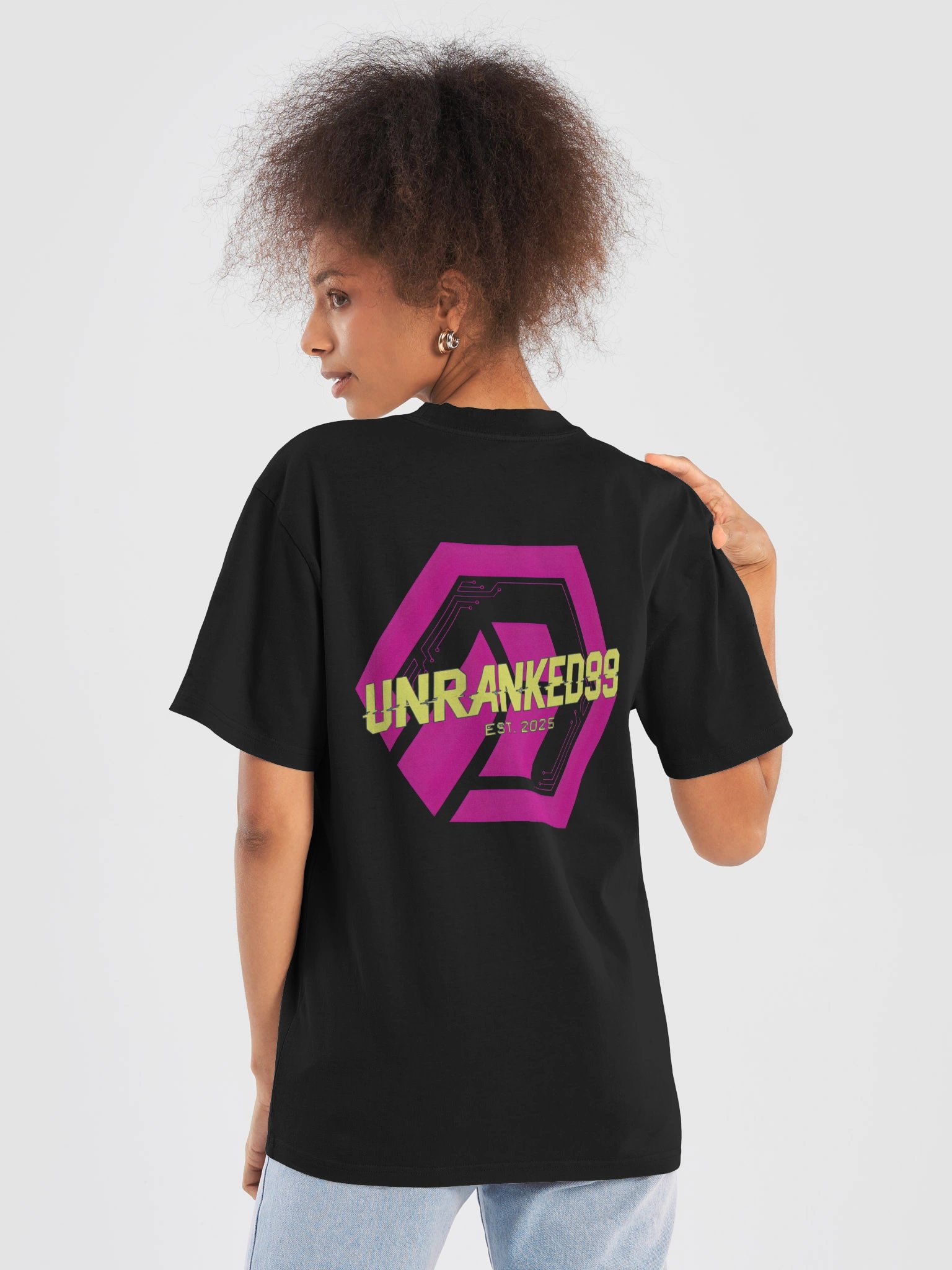 Women's New Font Unranked99 Oversized Heavy T-Shirt product image (6)