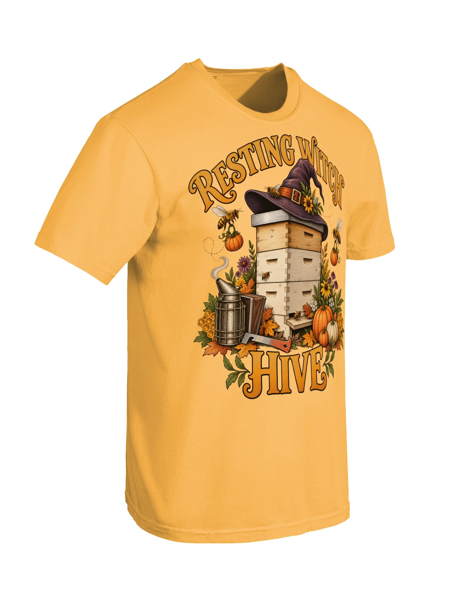 Resting Witch Hive | Halloween Beekeeper Shirt product image (10)