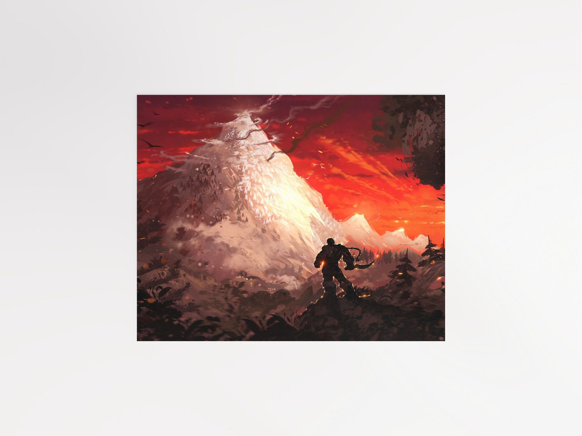 Orc Mountain Art Print, by Ryky product image (1)