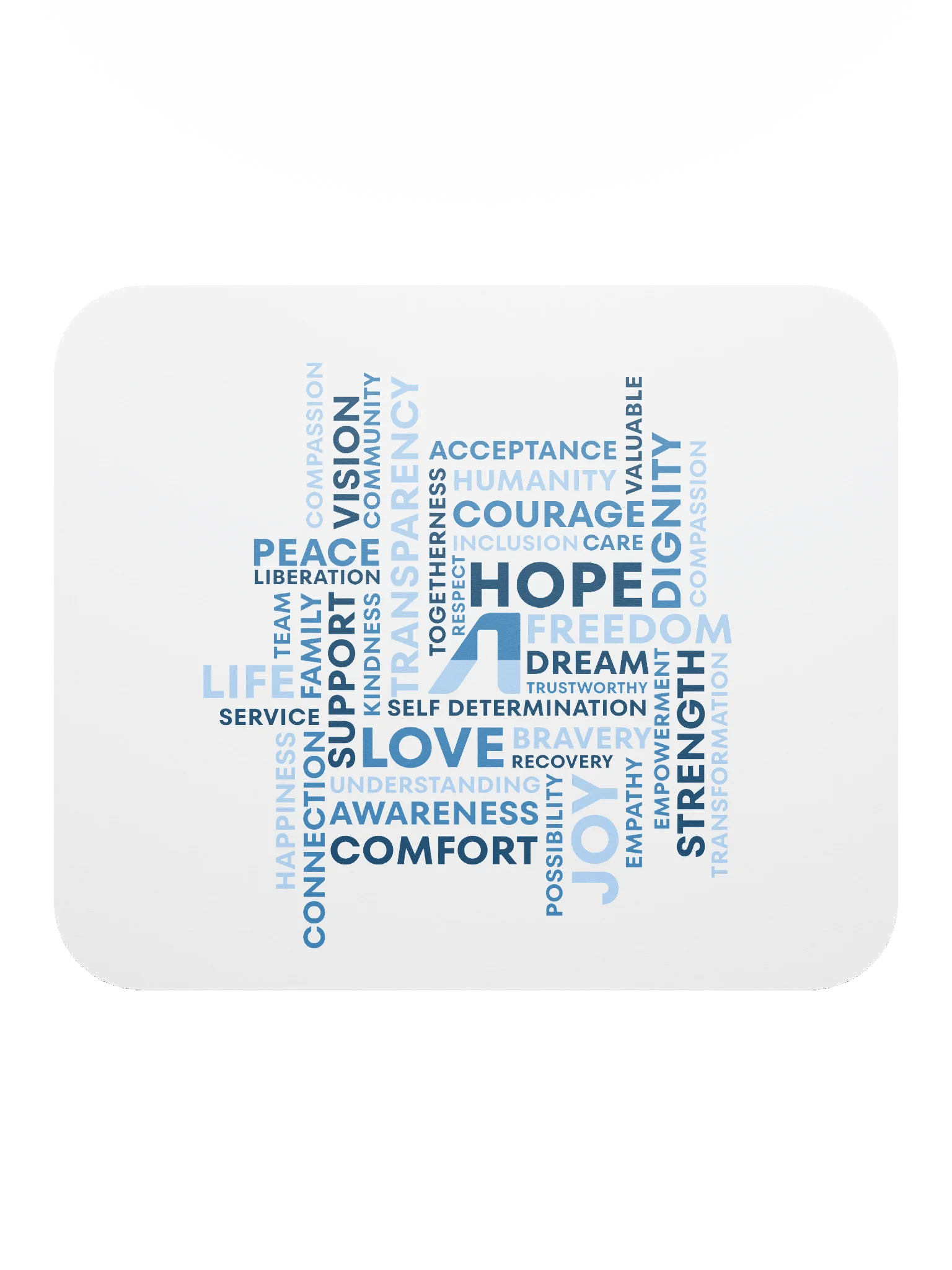 Word Cloud Mousepad product image (2)