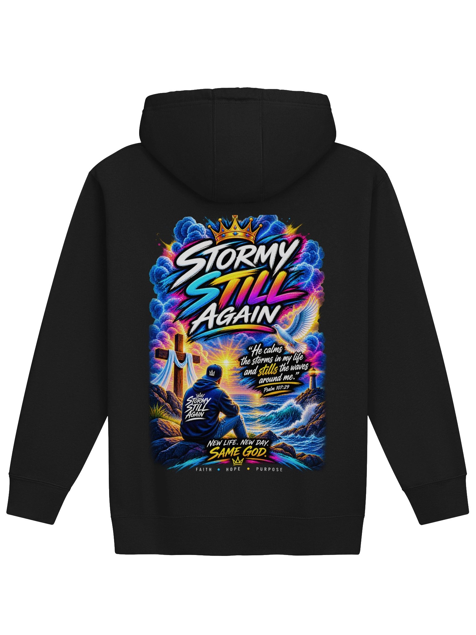 Stormy Still Again Faith Hoodie product image (2)