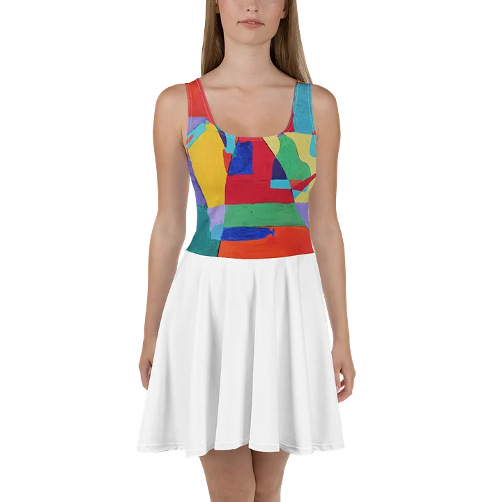 Malutensilien abstrakt Kleid product image (1)