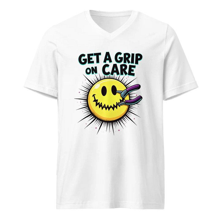 Stitched Smile V-Neck Tee product image (1)