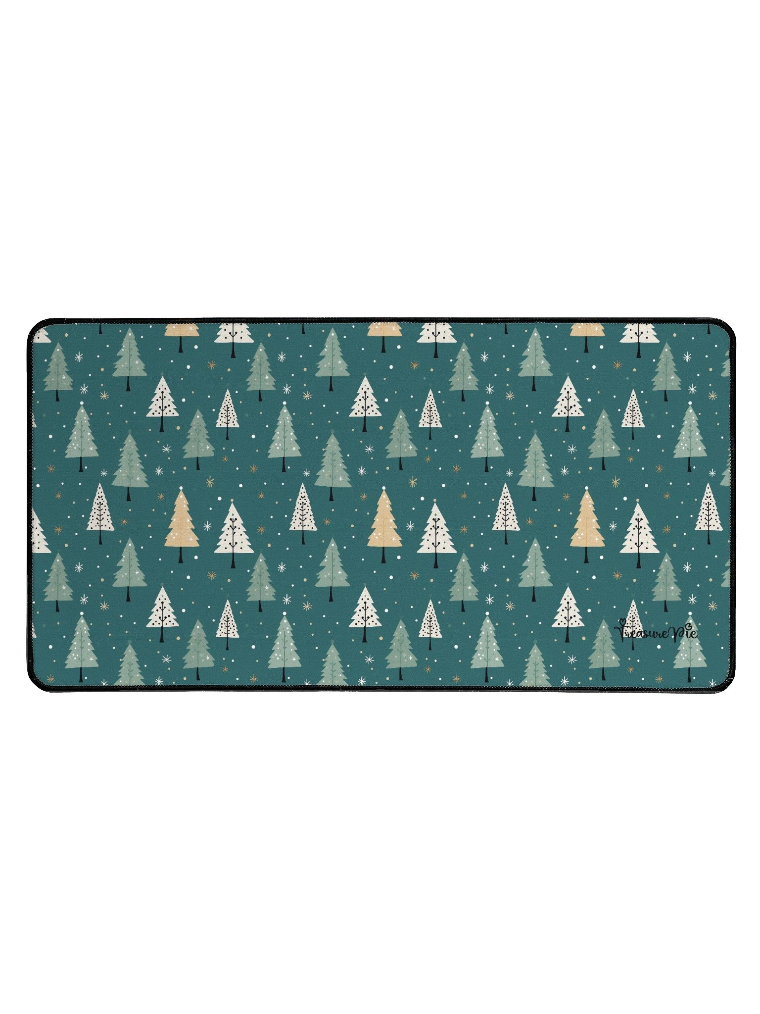 Christmas Tree Pattern Desk Mat by Treasure Pie product image (1)
