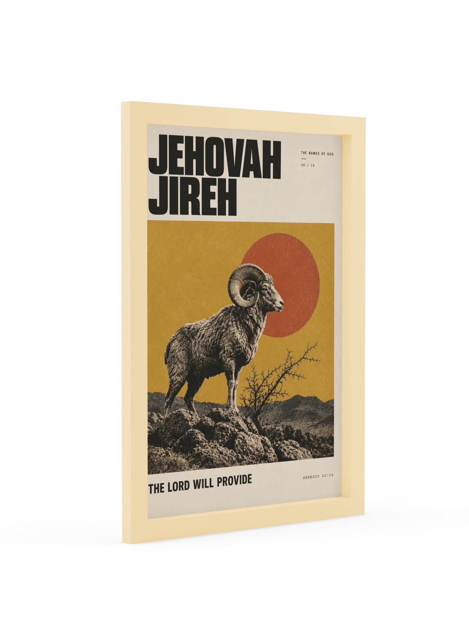 Jehovah Jireh | Names of God Framed Print product image (3)