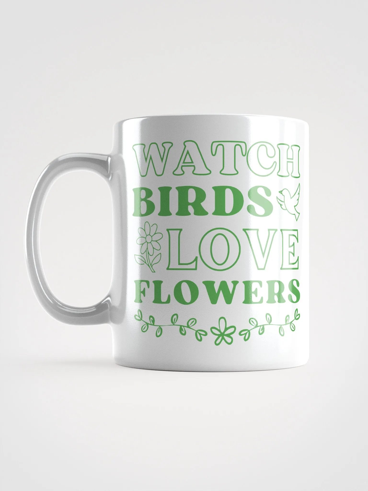 Watch Birds Love Flowers Mug product image (6)