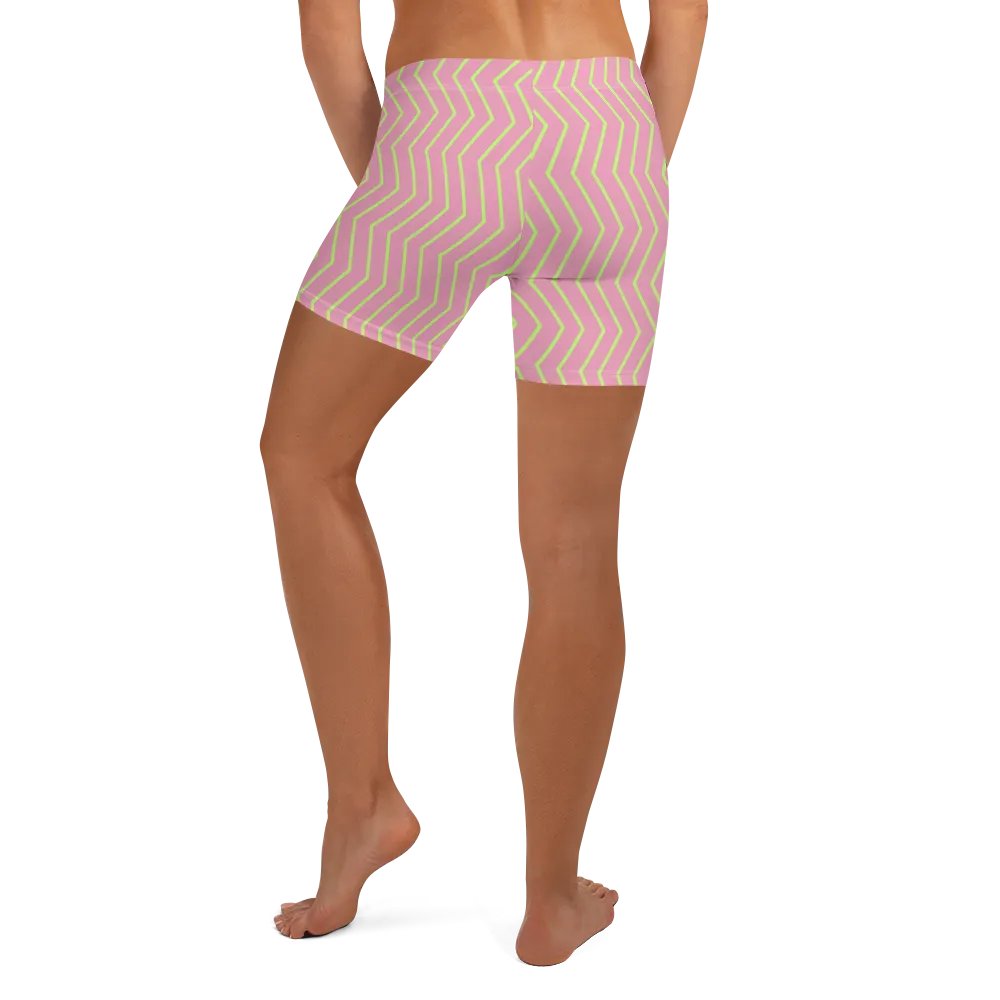Zigzag Zest Pink Shorts product image (4)