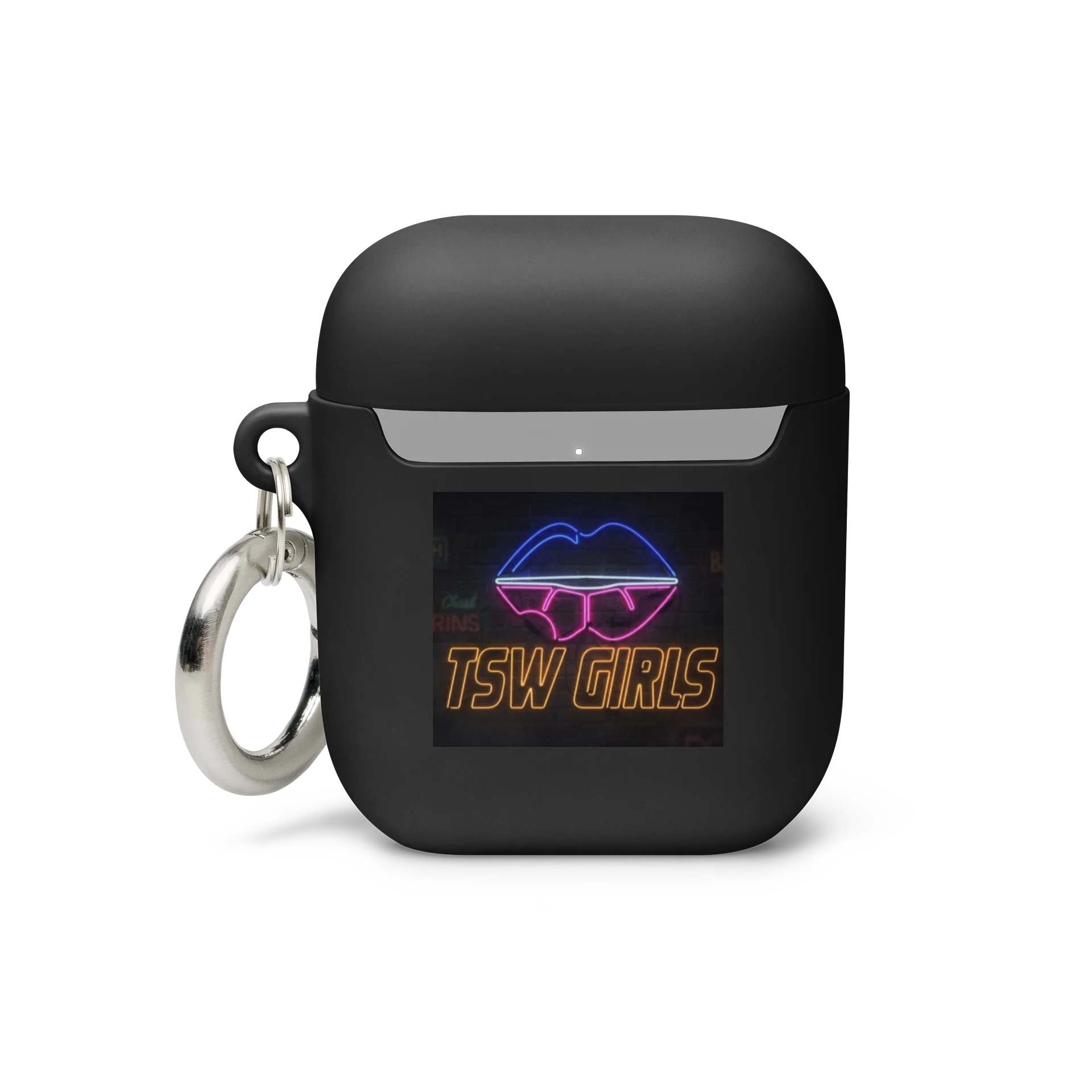 tsw girls neon lips airpod case product image (3)