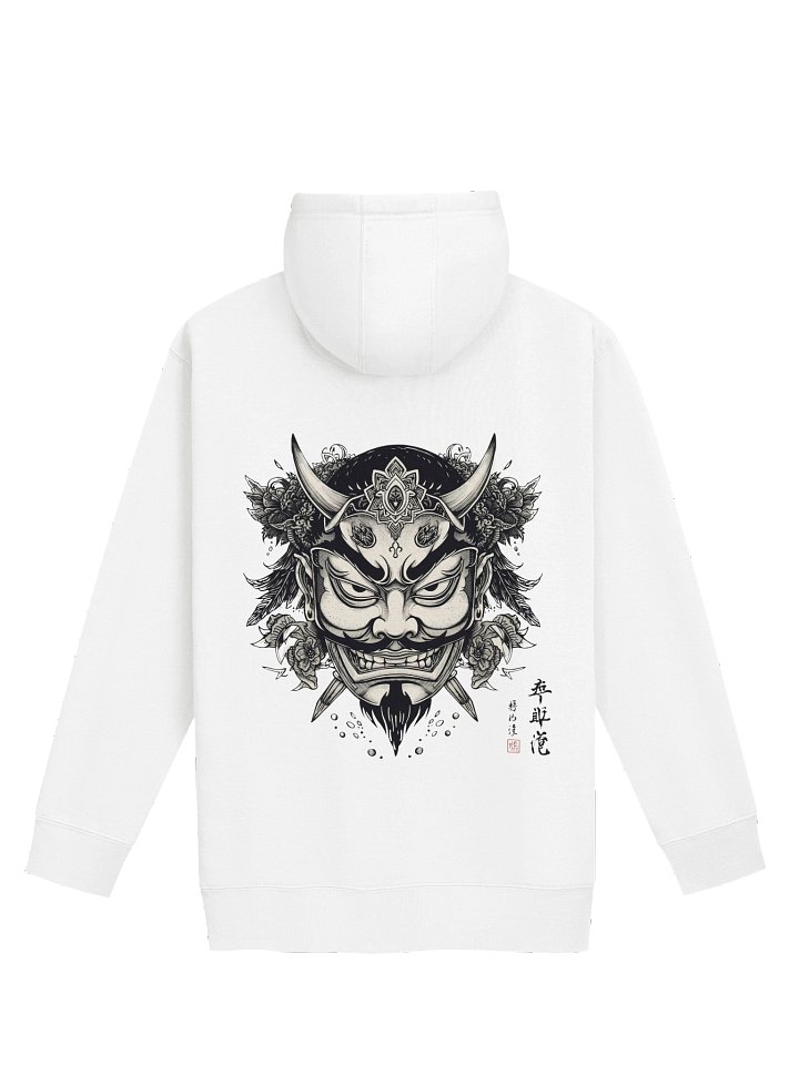 The Power and Mystique of the Oni Mask Hoodie product image (1)