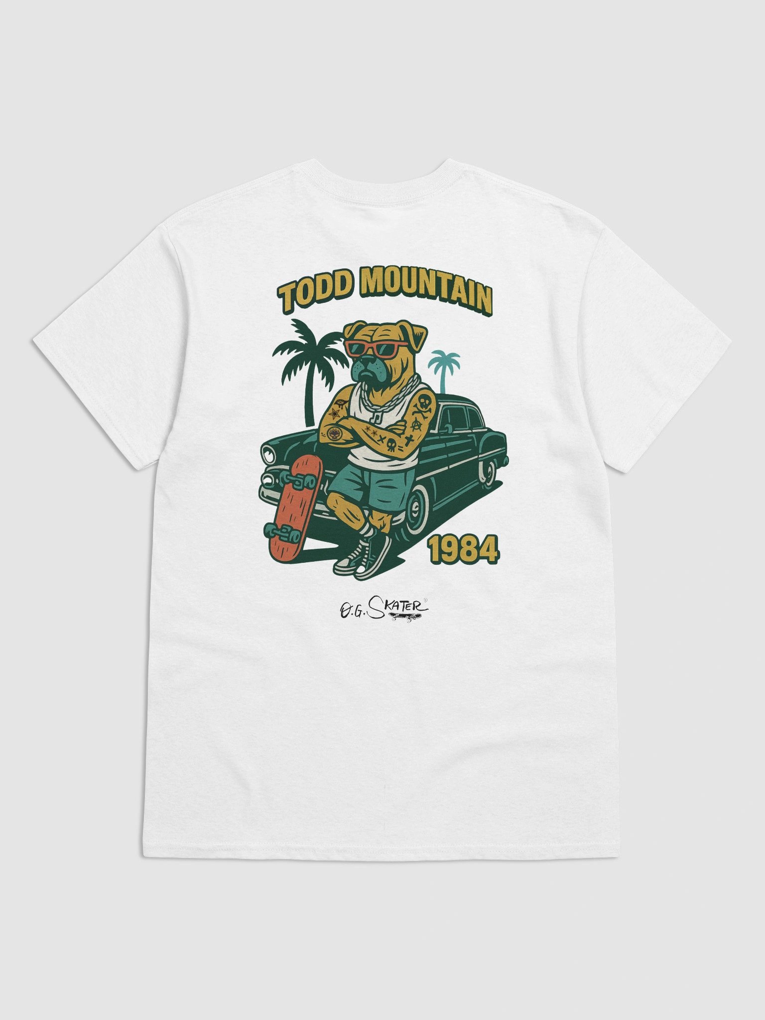 (1984) "Todd Mountain" Tribute Tee by O.G. Skater product image (1)