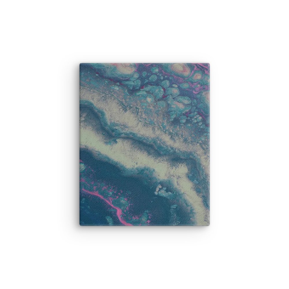 Floating to Paradise Slim Canvas Art Print product image (1)
