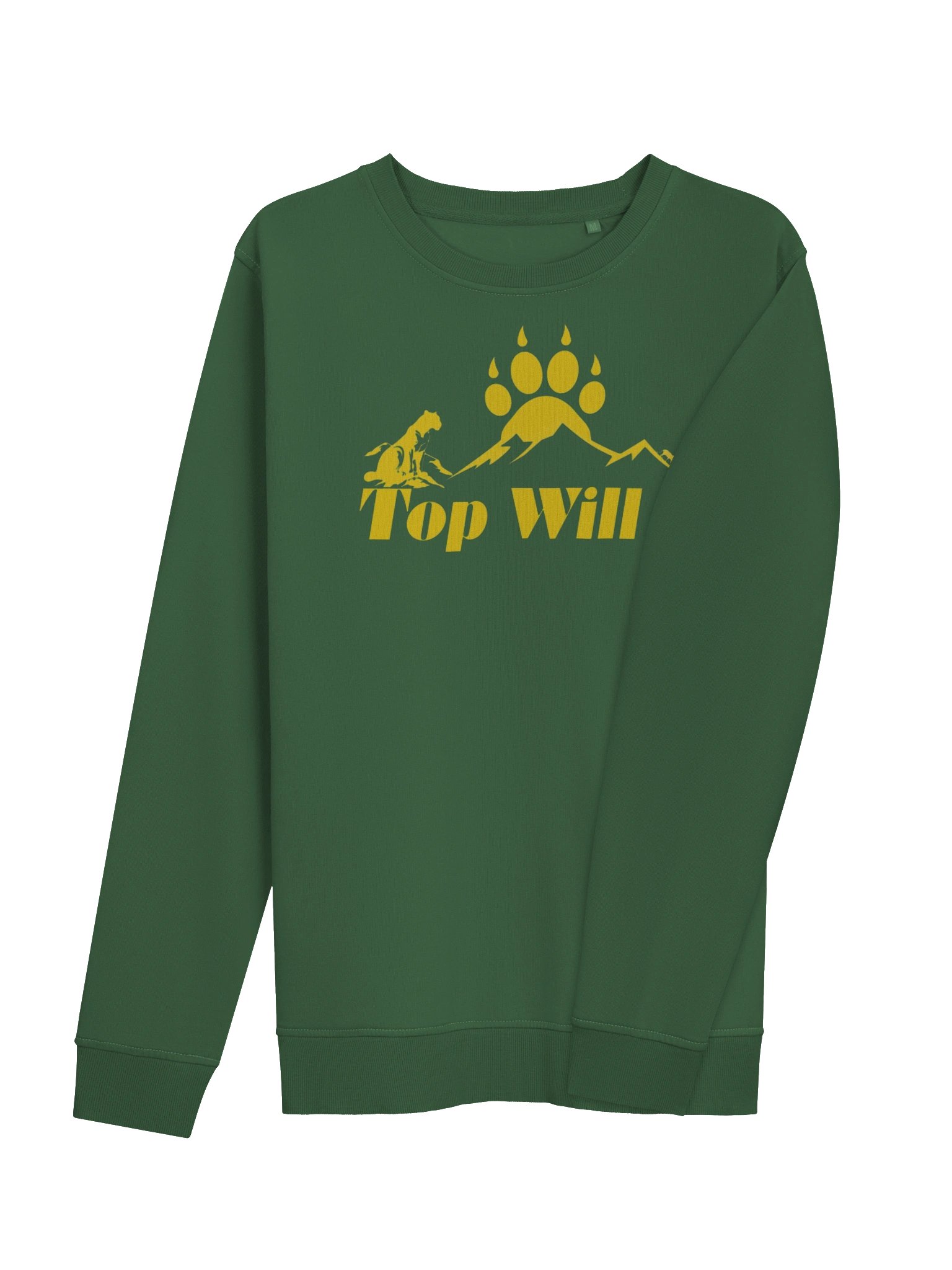 Top Will™ Unisex Green & Yellow Sweater product image (4)