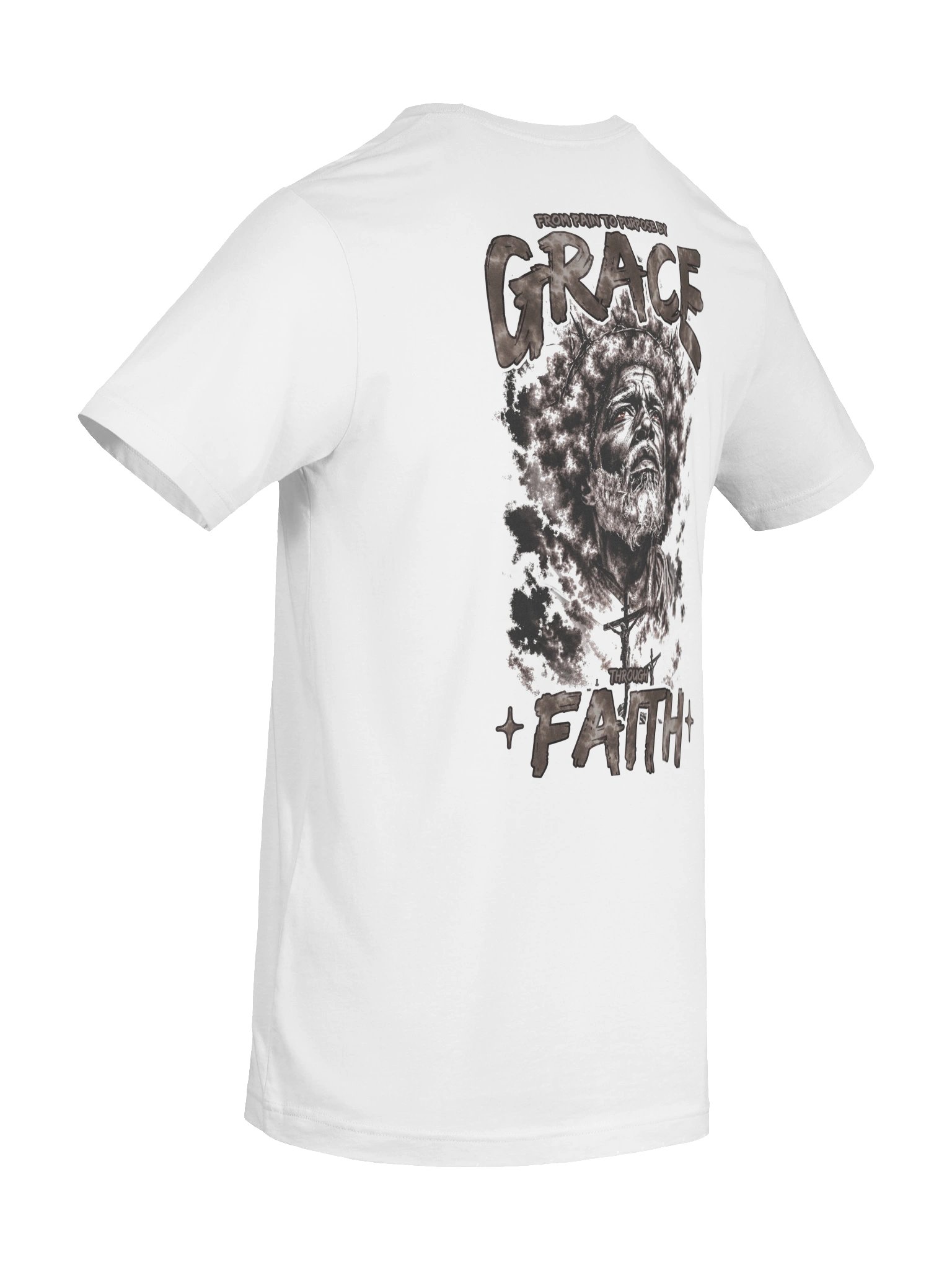 Grace Through Faith Tee (White) product image (8)