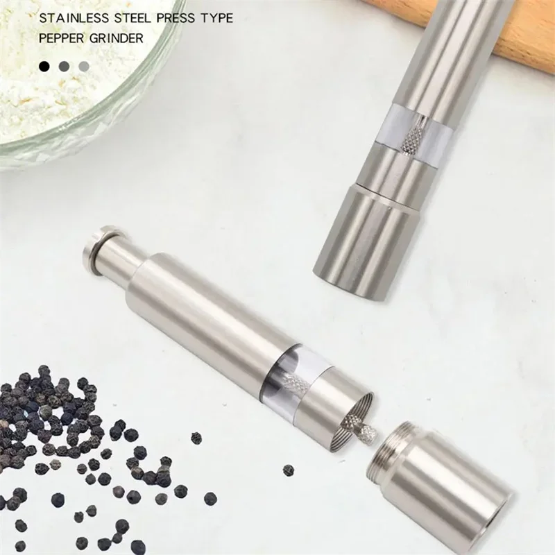 Salt and Pepper Stainless Steel Spice Mill product image (4)
