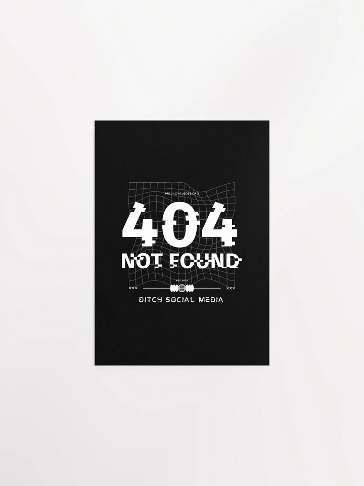 404 Ditch Social Media Poster product image (12)