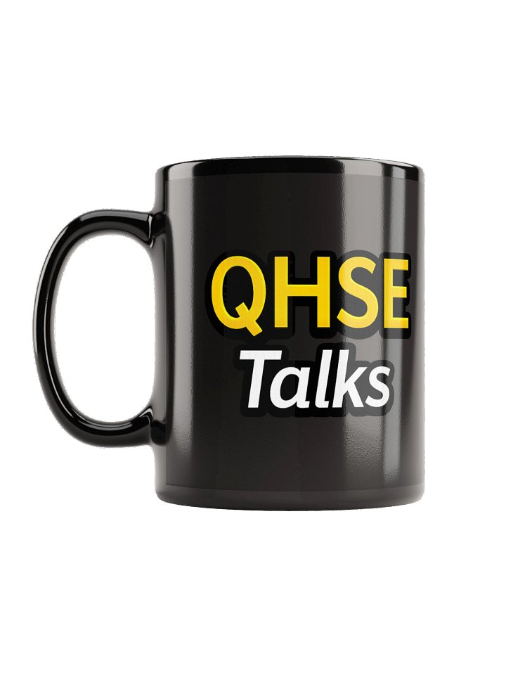 QHSE Talks black Mug product image (1)