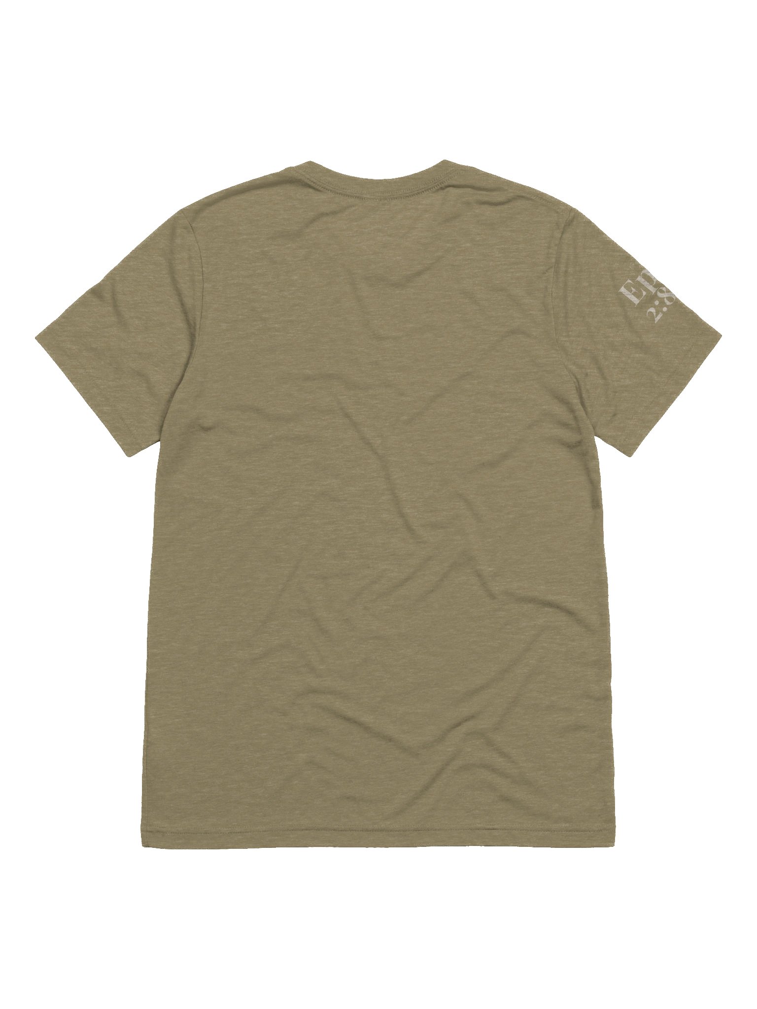 Through Faith Tee – Ephesians 2:8‑9 (Dark) \| By Grace Capsule product image (2)