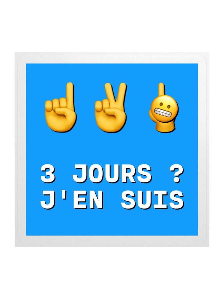 3 jours dans la douleur • Grimacing Censored Edition product image (1)