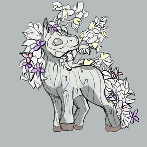 Woodland Uni art #neopets @neopetsofficialaccount