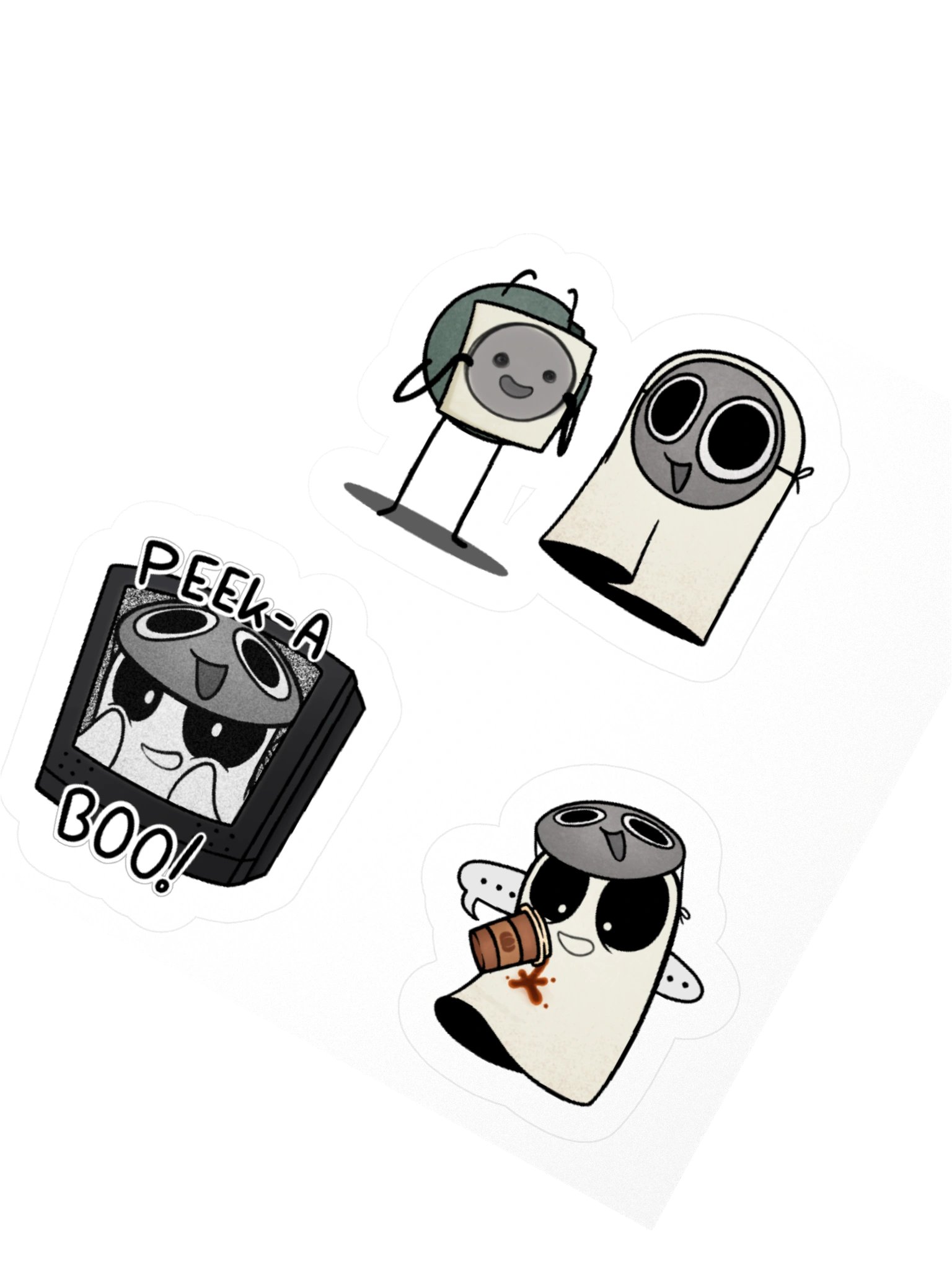 Ghost Peb Stickers product image (2)
