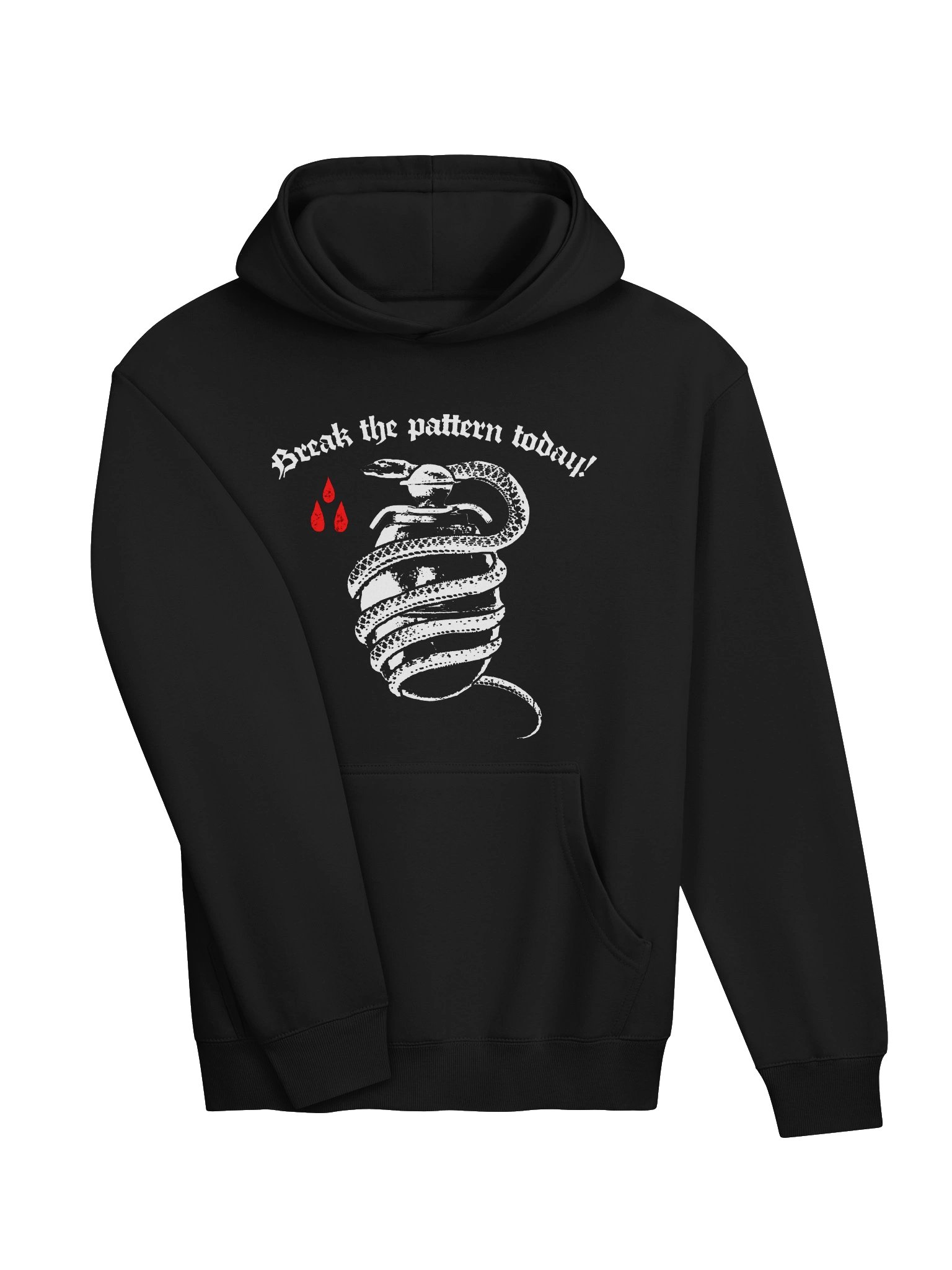 BREAK THE PATTERN HOODIE BACKPRINT product image (3)