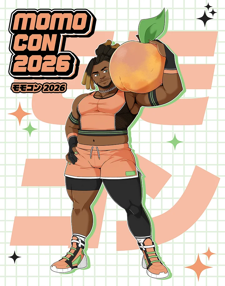 MomoCon Mascot 2026 Print product image (1)