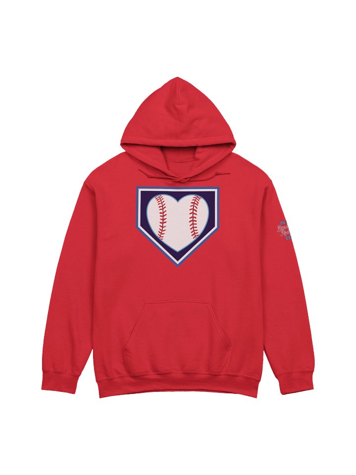 Home Plate Baseball Heart Sweatshirt product image (9)