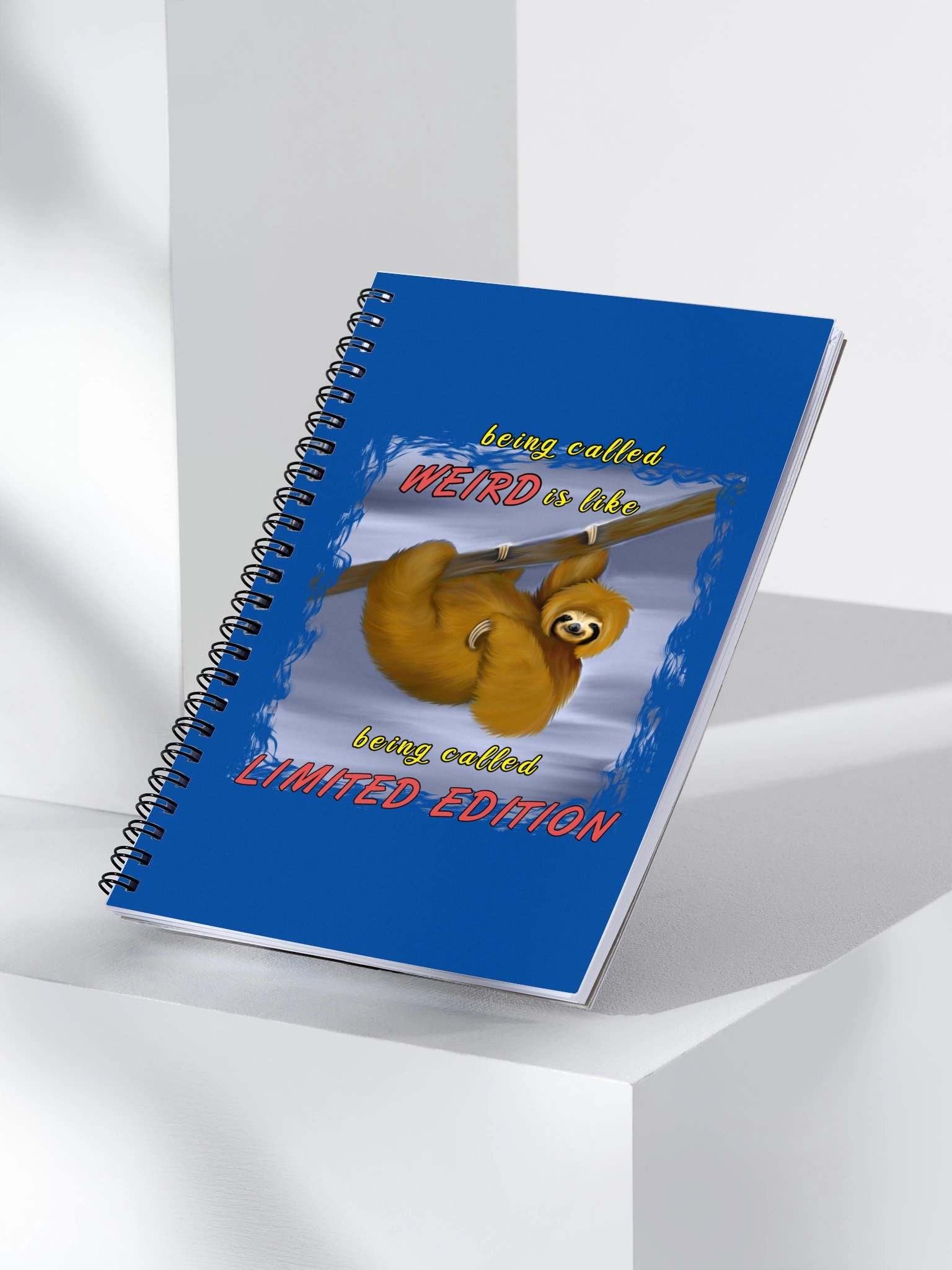 Sloth "LIMITED EDITION" Spiral Notebook product image (3)