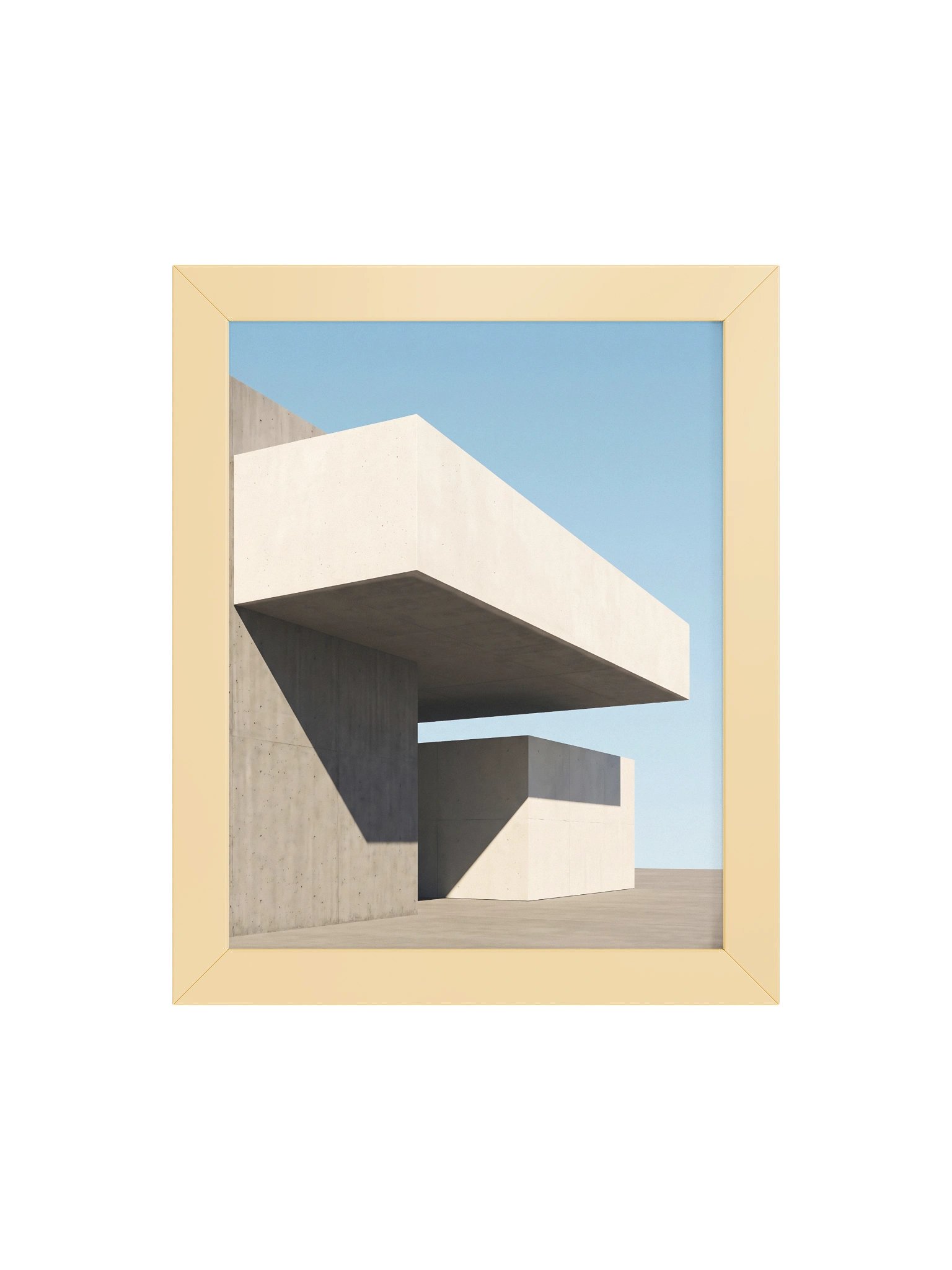 Cantilever - Brutalist Minimalist Architectural Wall Art product image (77)