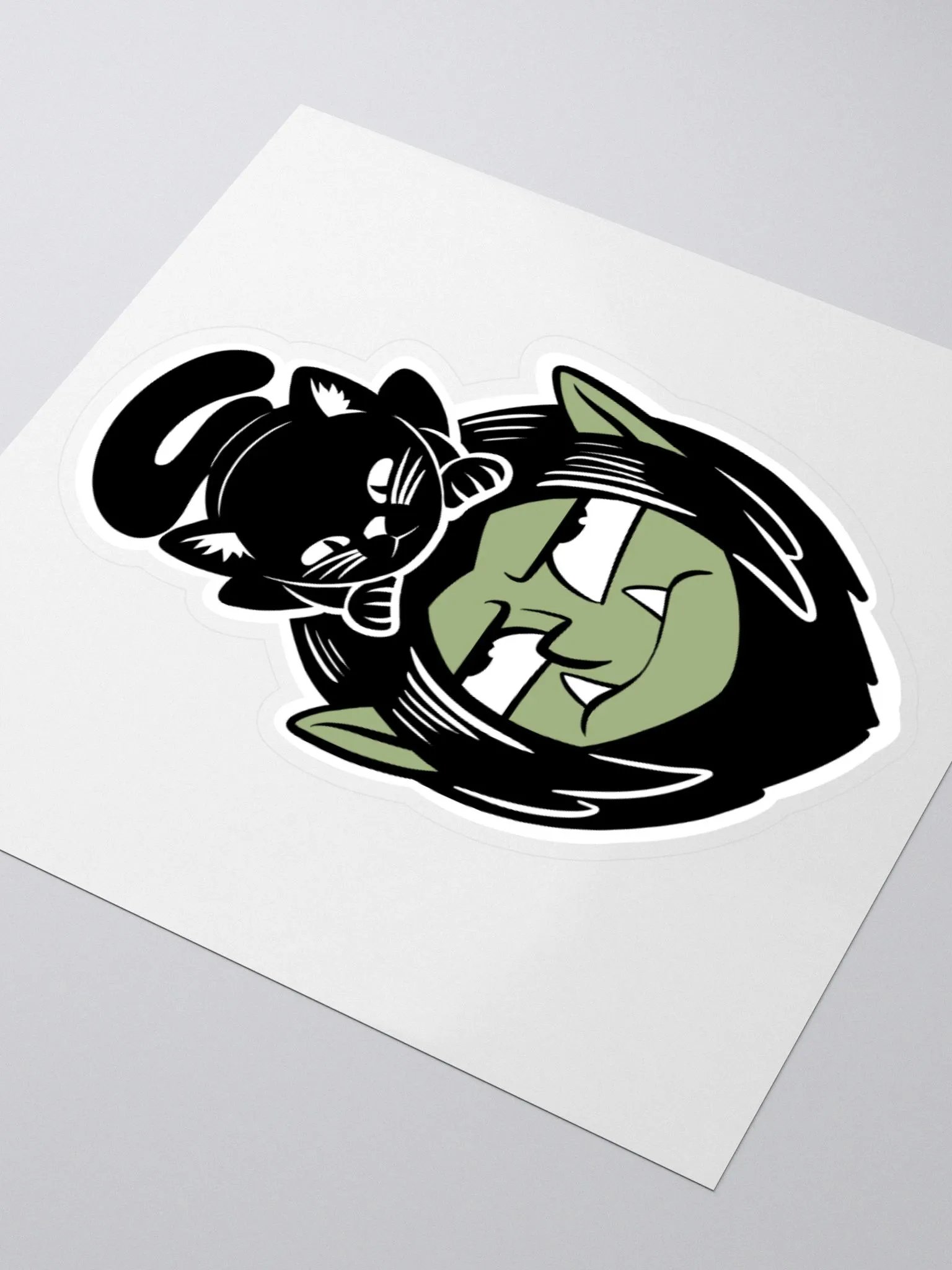 Drafli and Cat Sticker product image (3)