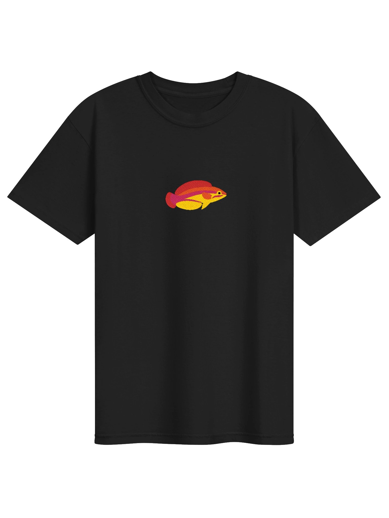 Flame Wrasse Premium T-Shirt (Embroidered) for Reef and Marine Aquarium Lovers product image (5)