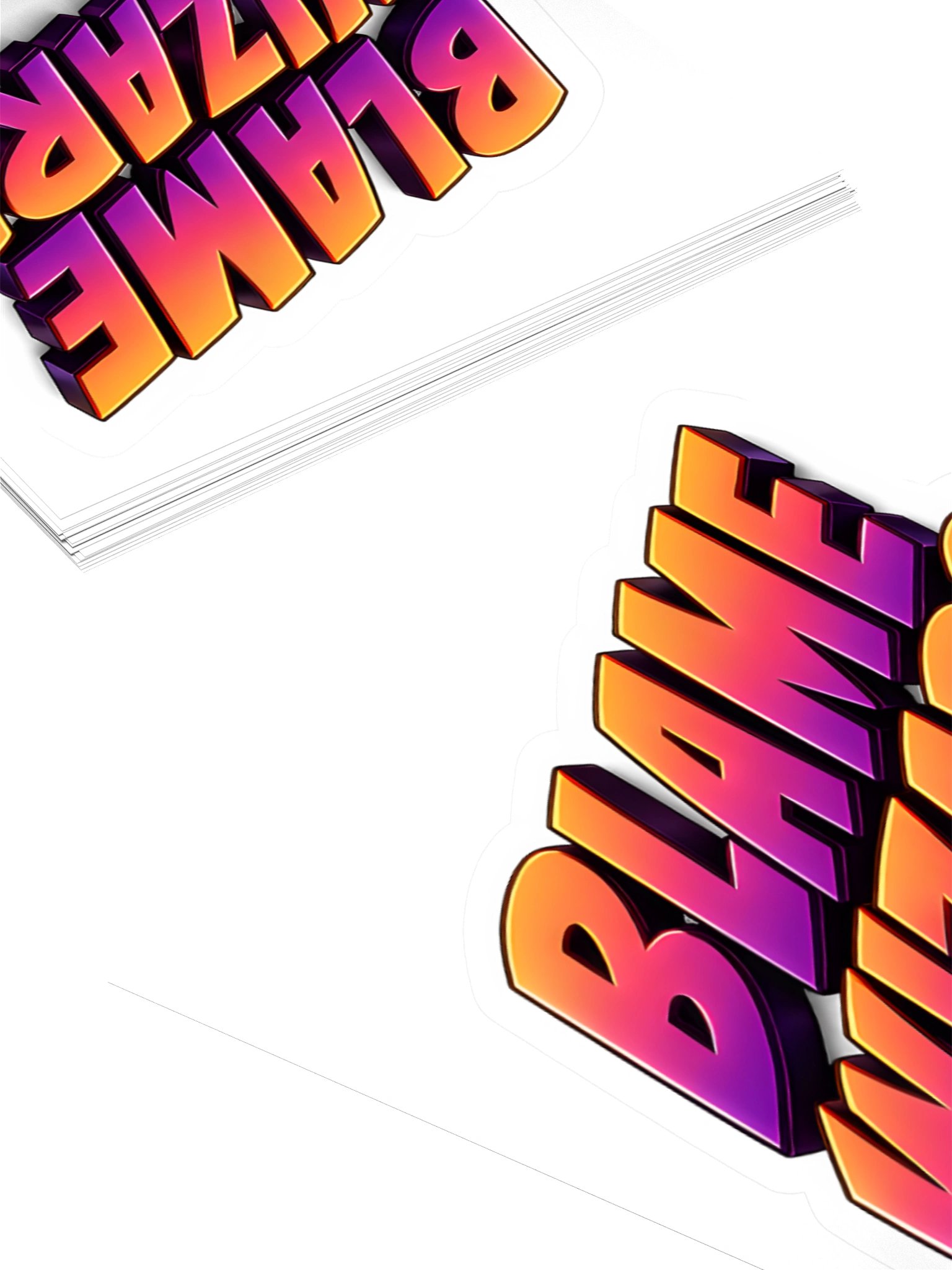Blame Wizard Sticker product image (8)