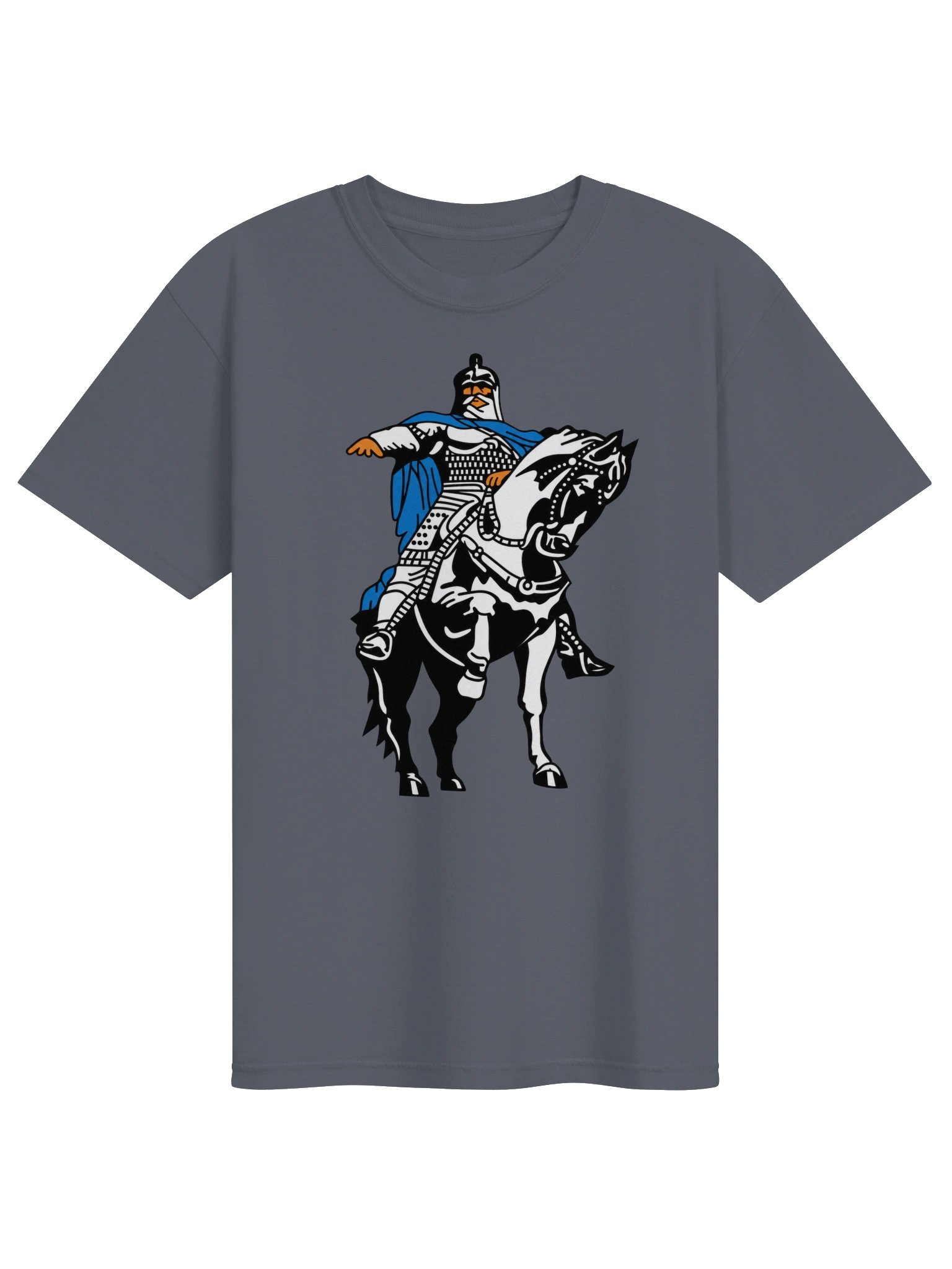 Blue-Caped Knight Heavyweight Tee v2 product image (1)