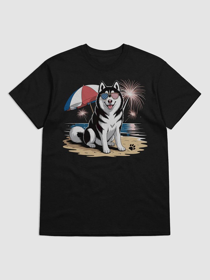 Patriotic Pup Beach Party T-Shirt product image (3)