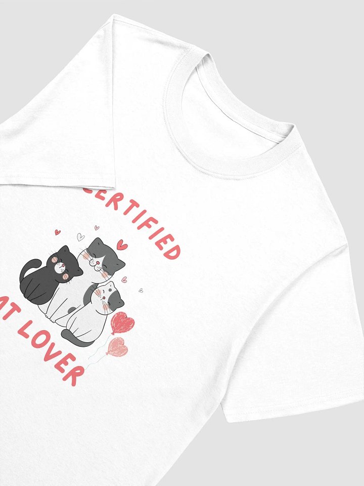 Certified Cat Lover T-Shirt product image (2)