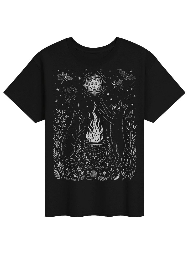 Mystic Cats & FORTI Cauldron Tee product image (5)