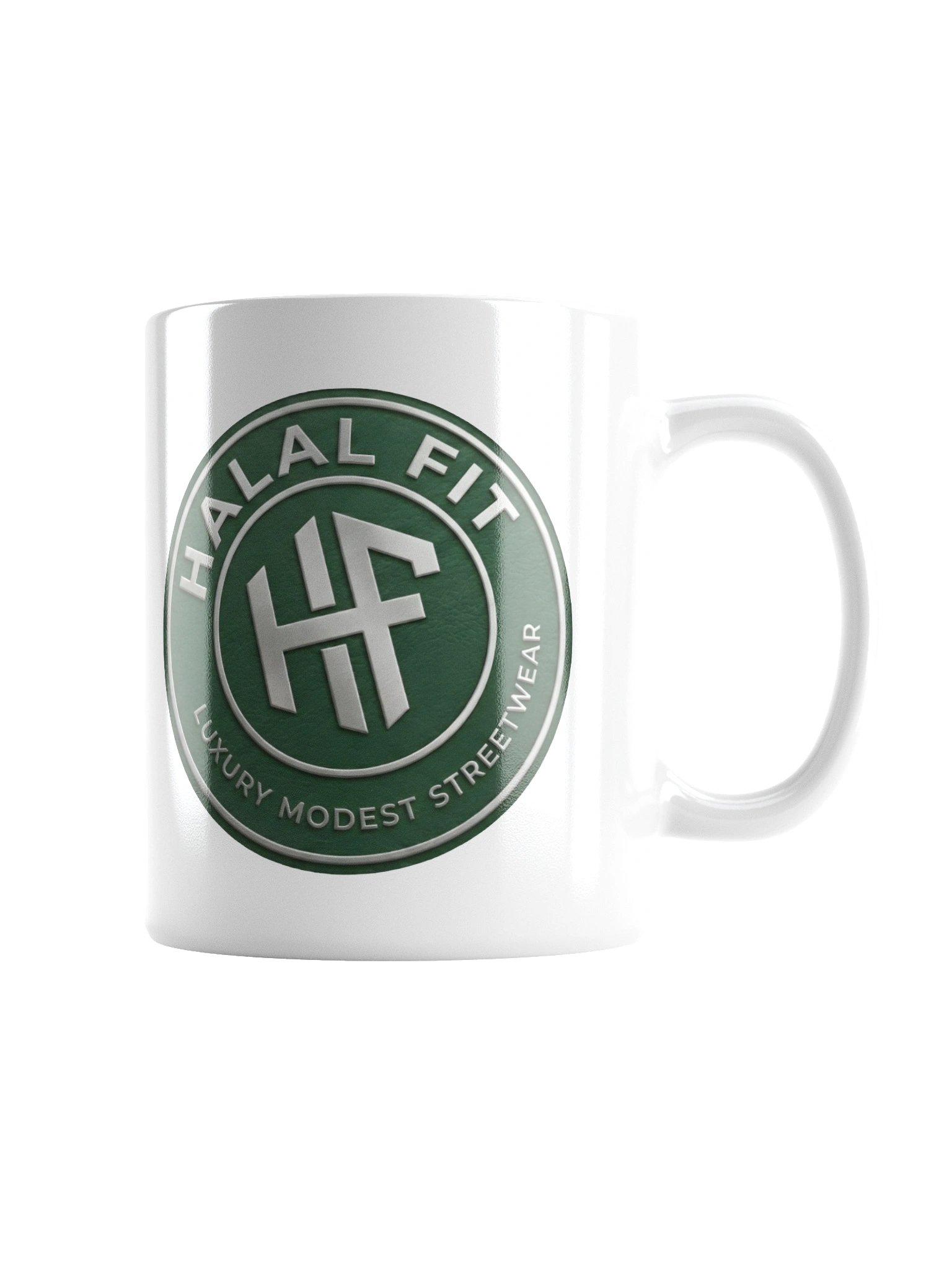 Halal Fit - White Glossy Mug product image (2)
