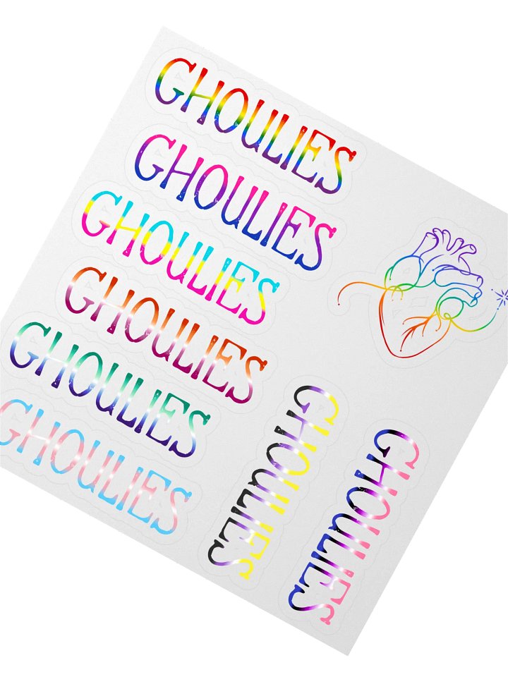 Pride Sticker Sheet- Flags product image (2)