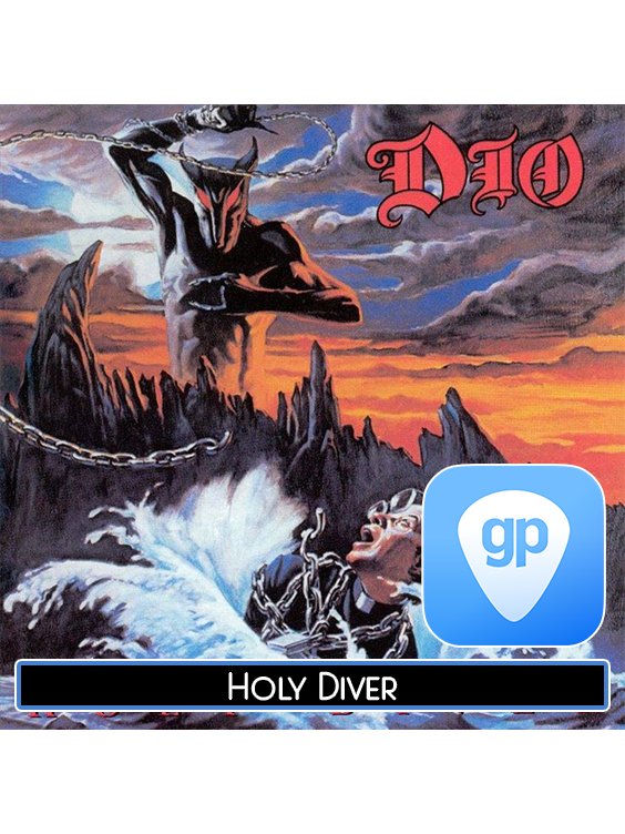 Holy Diver PDF TAB + Backing Track MP3 product image (1)