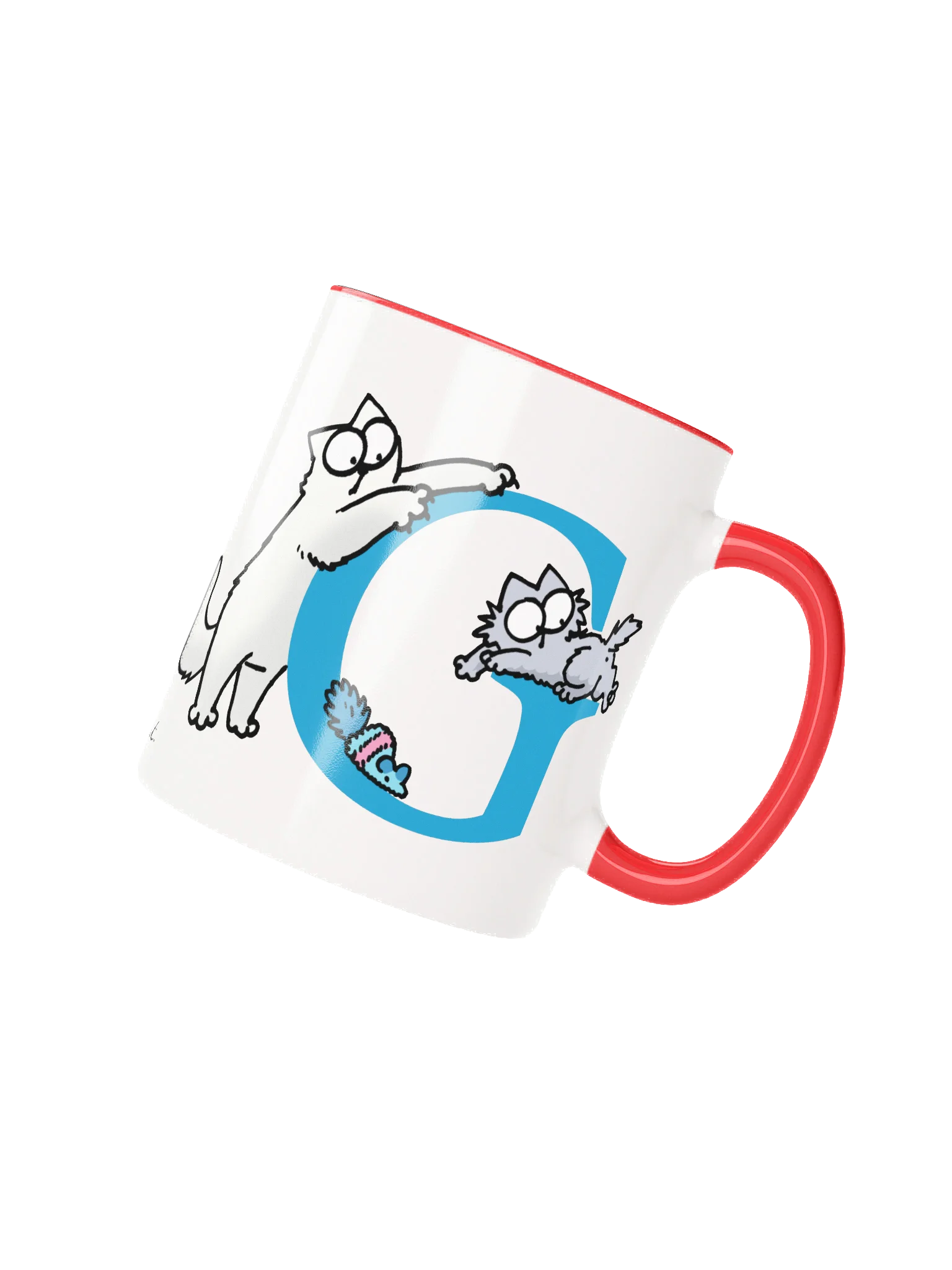 Cat Monogram Mug - G product image (1)