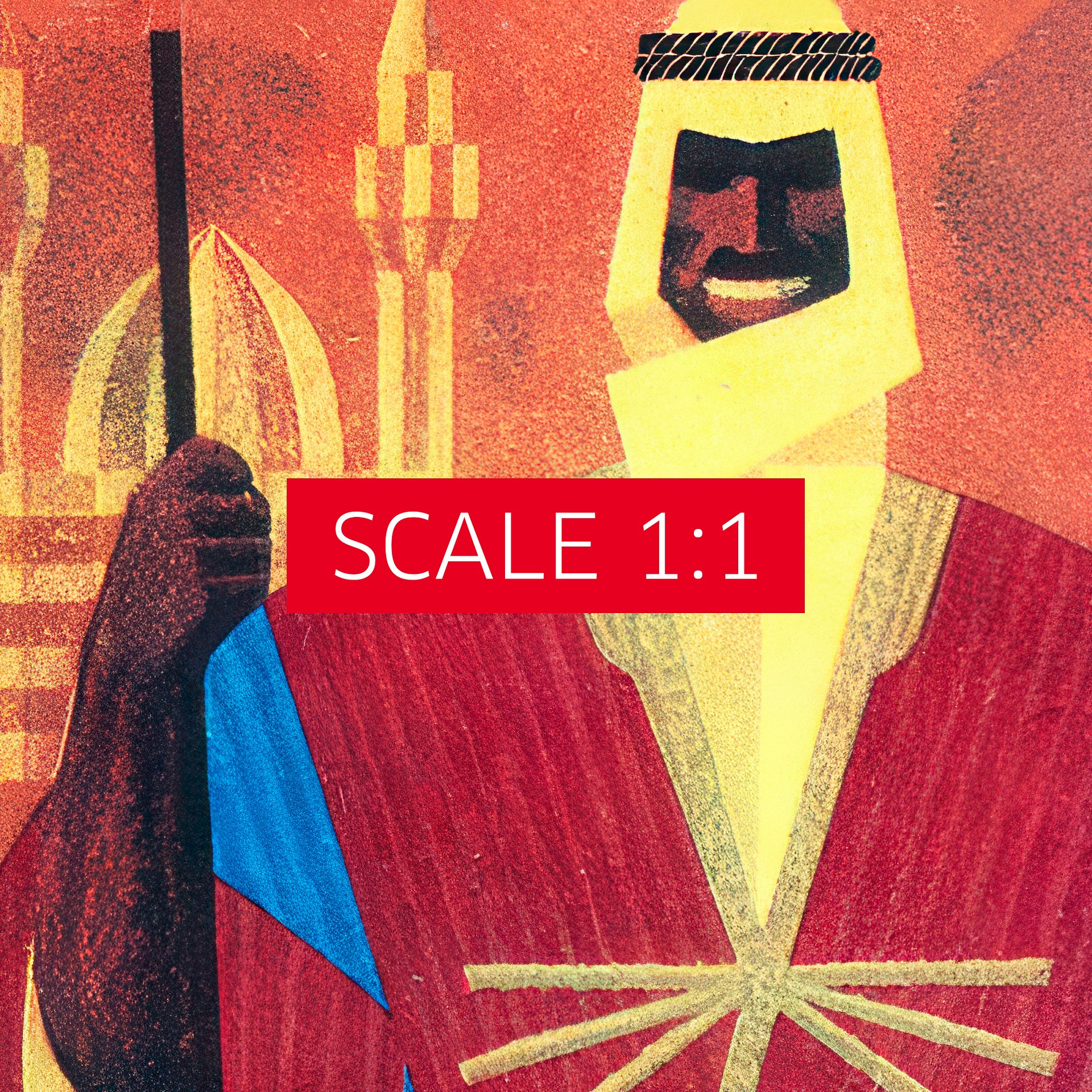 Soviet Aeroflot, USSR airlines 1960s: Arabian Orient — Soviet retro travel poster product image (5)