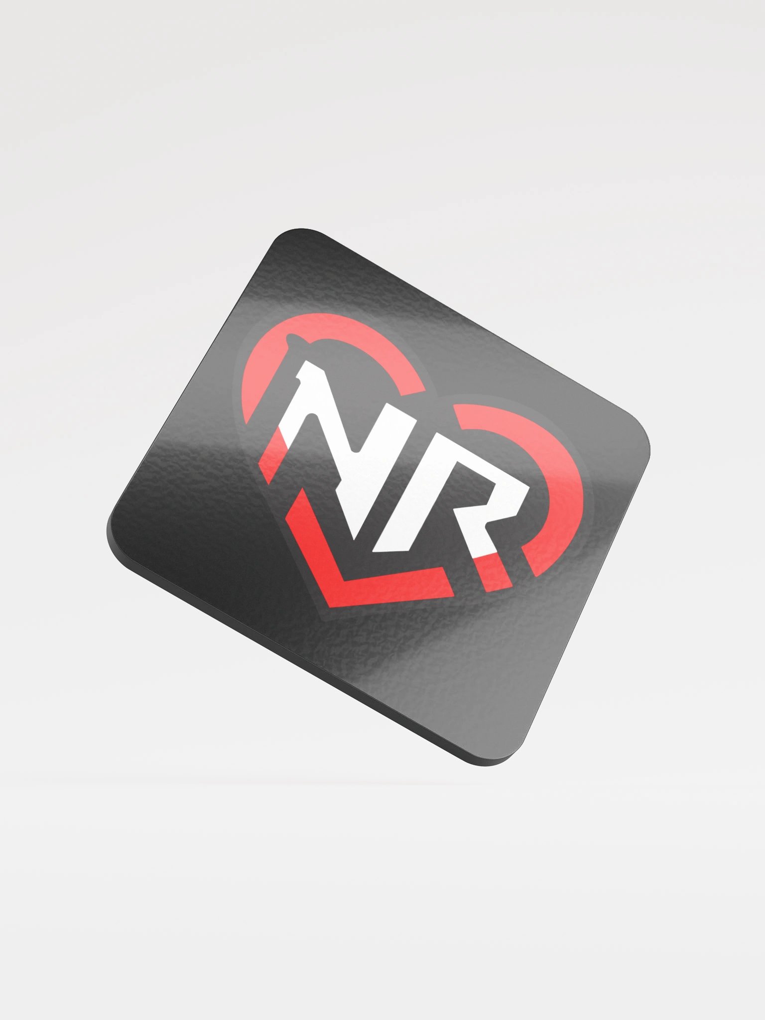 NR Heart Coaster (Black) product image (1)