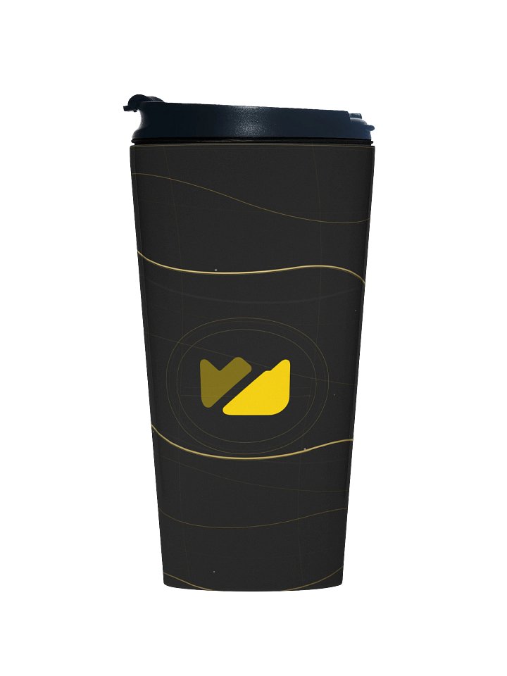 Black & Gold Travel Mug product image (1)