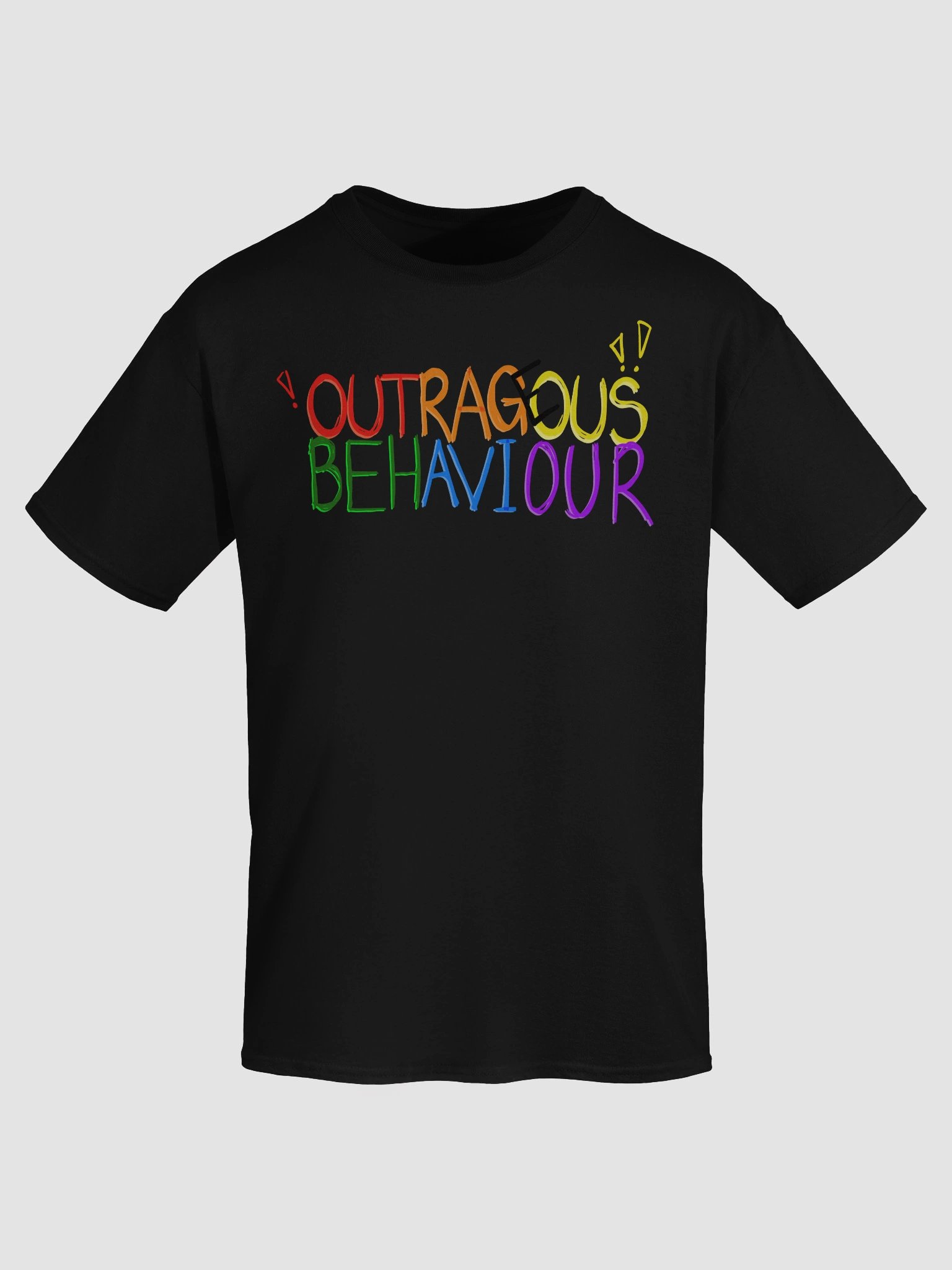 OUTRAGEOUS BEHAVIOUR!!! - Heavyweight T-Shirt product image (4)