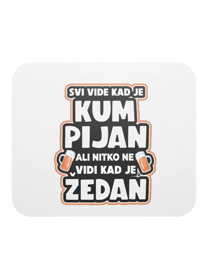 Humorous Beer Mug Mouse Pad product image (2)