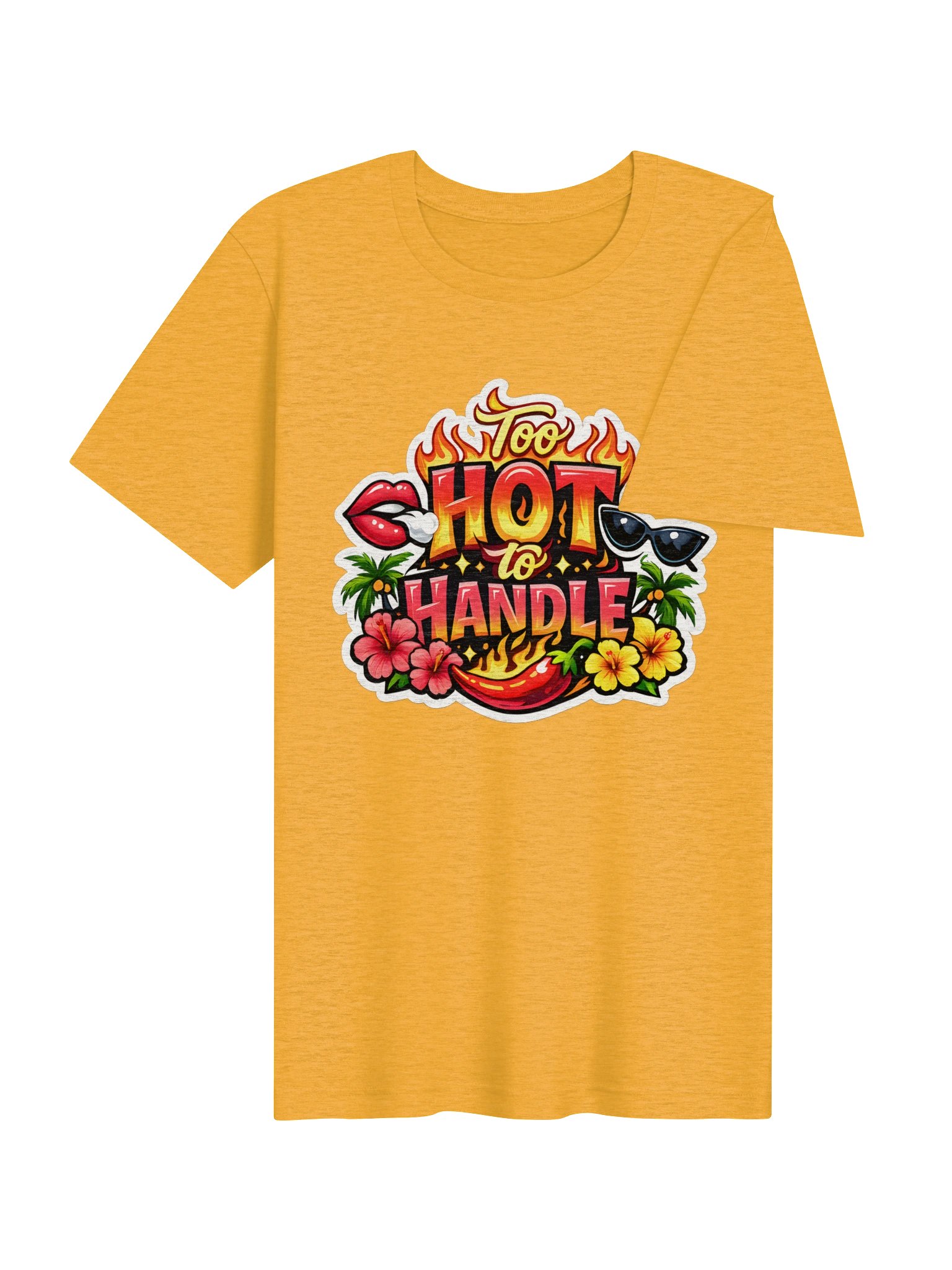 Too Hot to Handle Tropical Fire Tee product image (16)